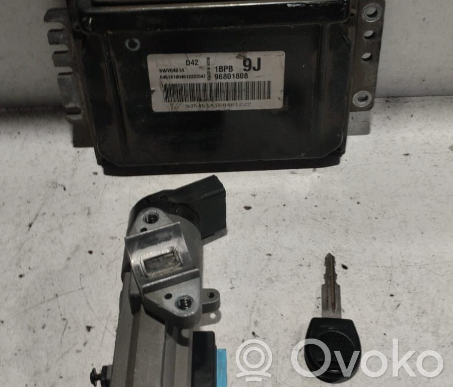 Chevrolet Matiz Engine ECU kit and lock set 