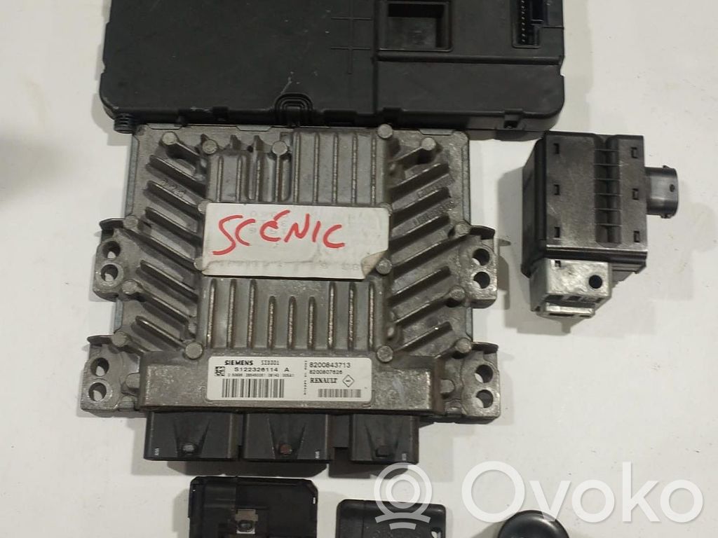 Renault Scenic II - Grand scenic II Kit centralina motore ECU e serratura