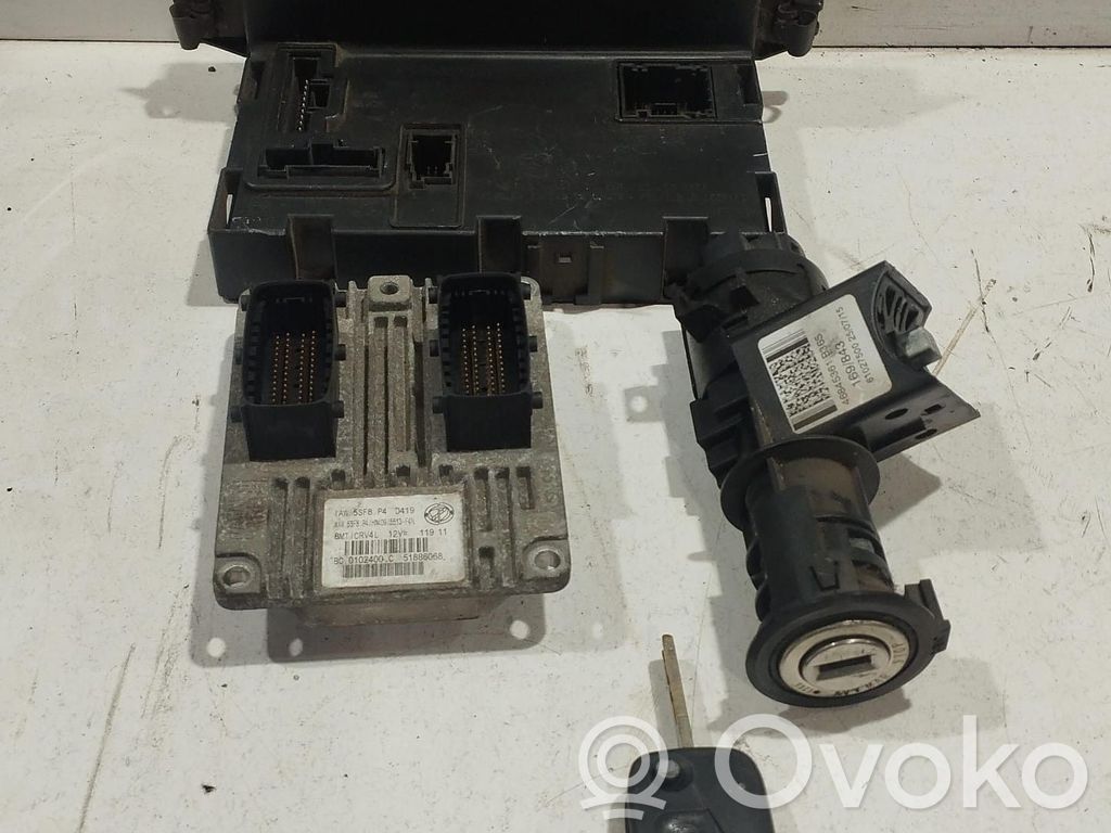 Fiat Panda II Kit centralina motore ECU e serratura 