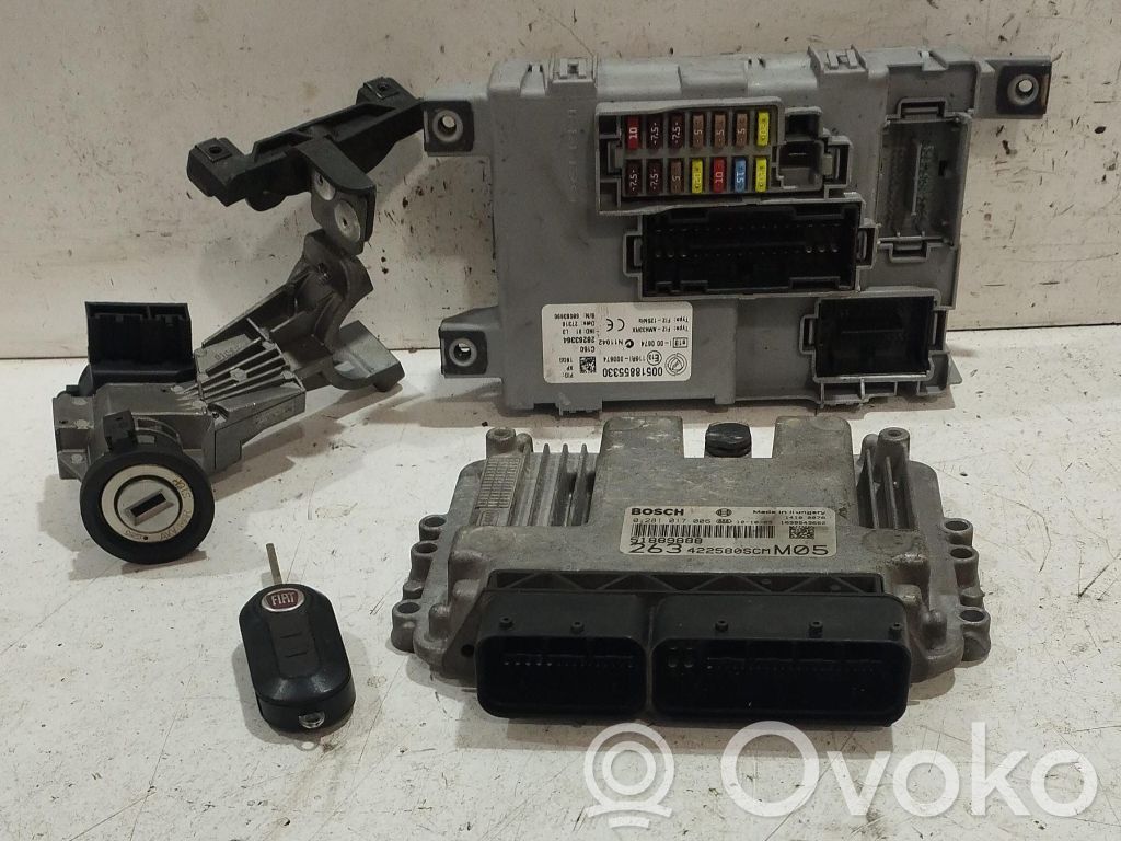 Fiat Doblo Engine ECU kit and lock set 