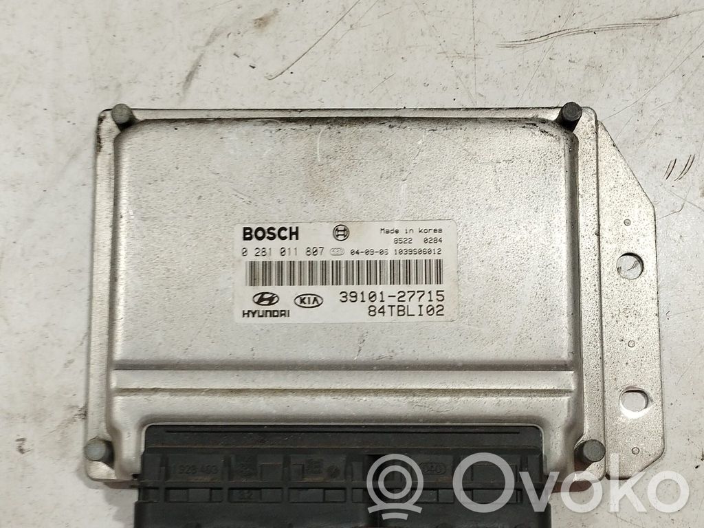 Hyundai Getz Calculateur moteur ECU