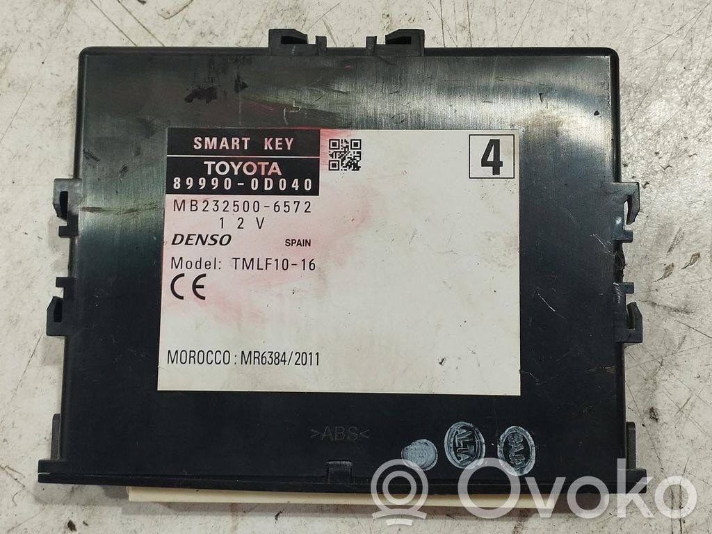 Toyota Yaris Centralina/modulo keyless go 