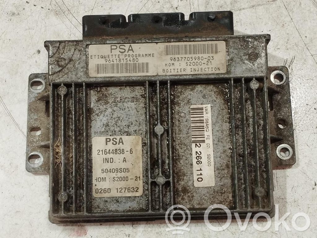 Citroen Saxo Engine control unit/module 