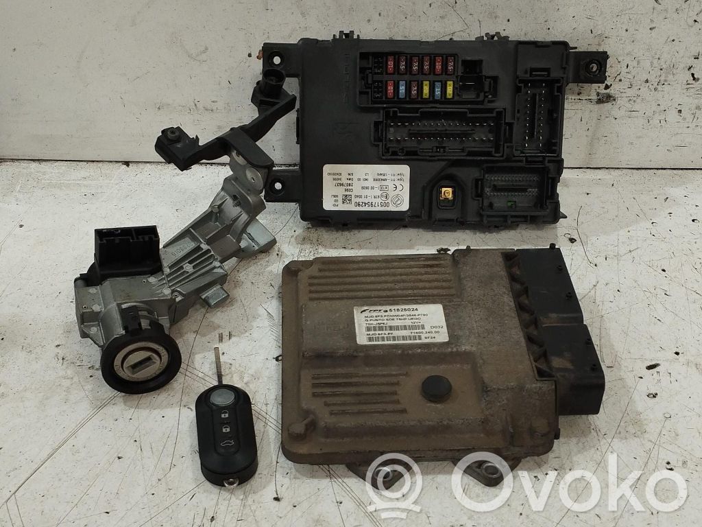 Fiat Grande Punto Kit cu ECU motor și set închidere uși