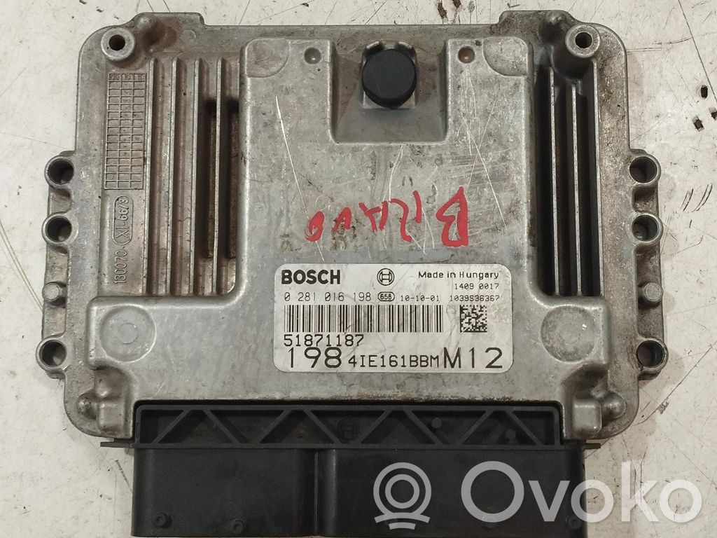 Fiat Bravo Engine control unit/module 