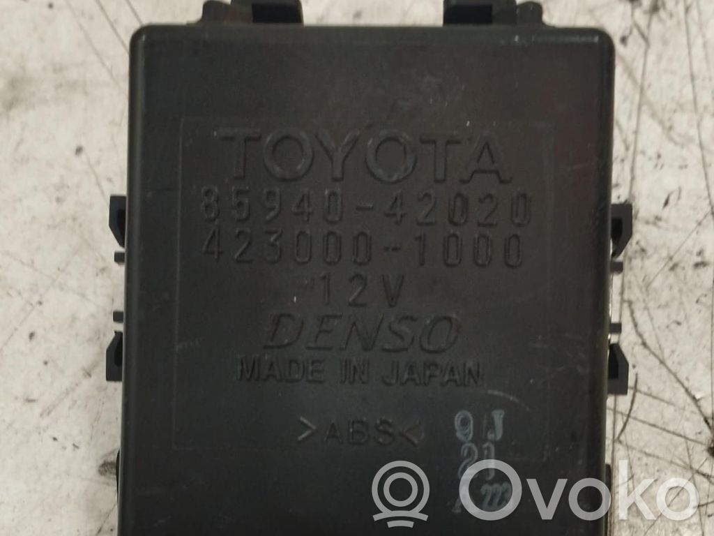 Toyota RAV 4 (XA30) Relè tergicristallo