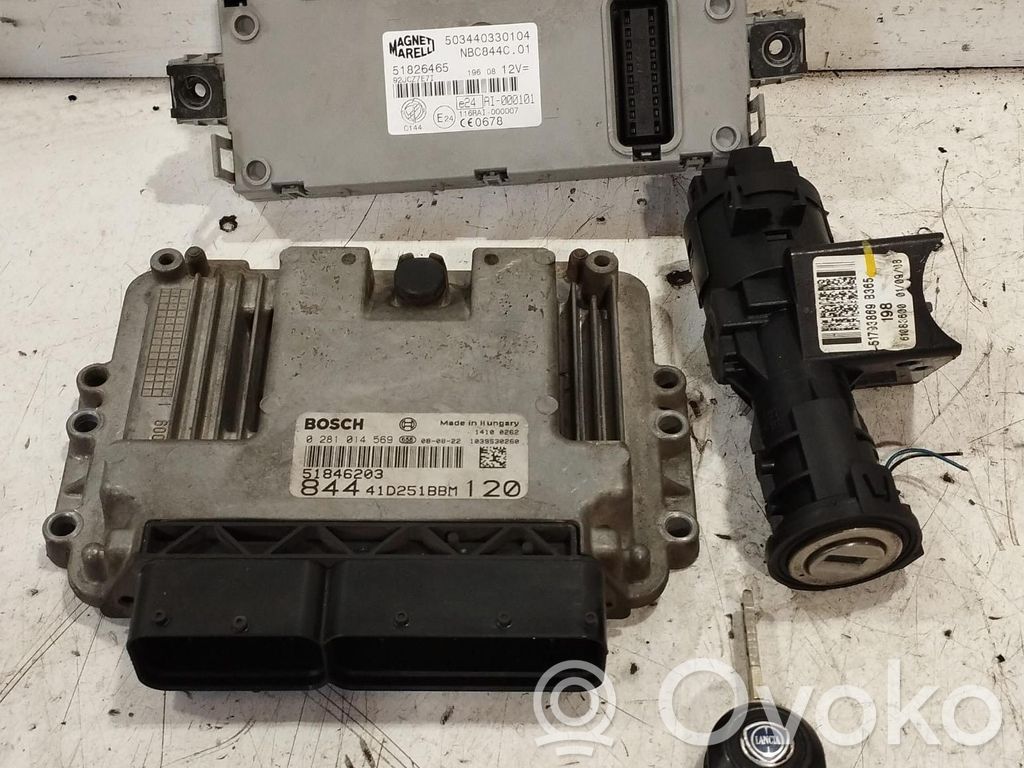 Lancia Delta III Kit centralina motore ECU e serratura 