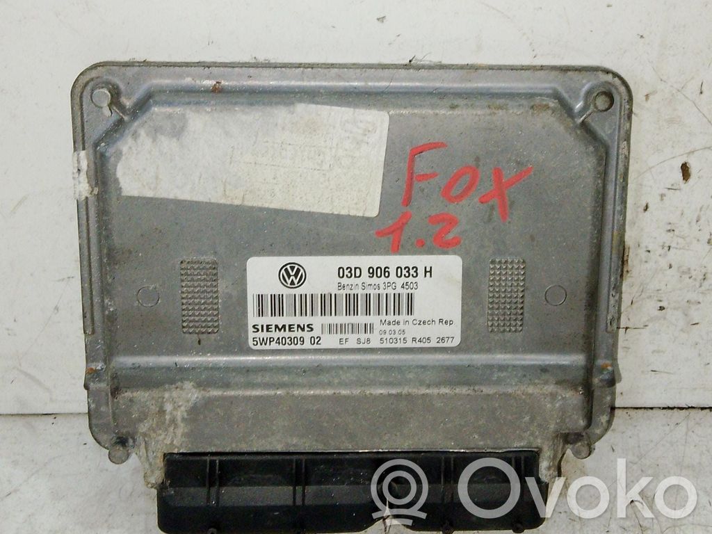 Volkswagen Fox Centralina/modulo del motore 