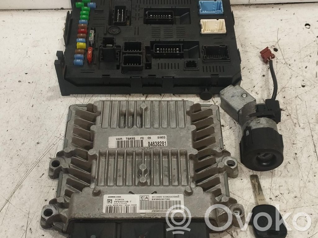 Peugeot 307 Engine ECU kit and lock set 