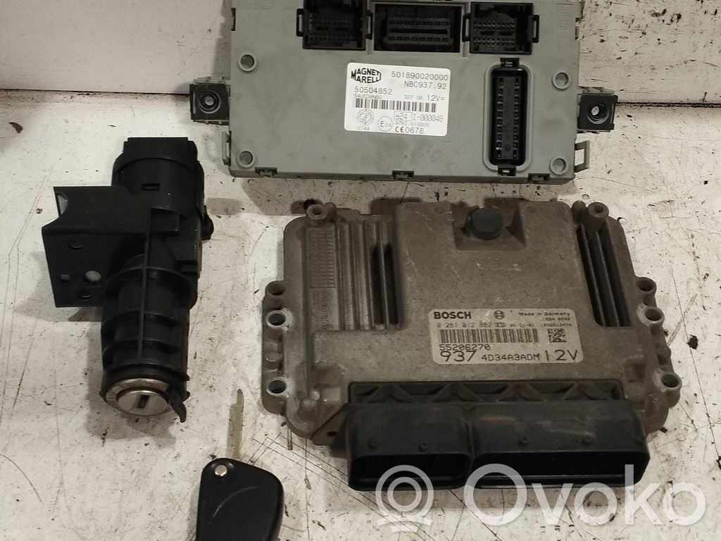 Alfa Romeo 147 Komplettsatz Motorsteuergerät Zündschloss 