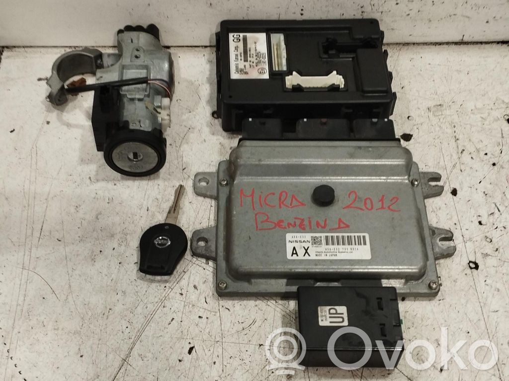 Nissan Micra Kit calculateur ECU et verrouillage 