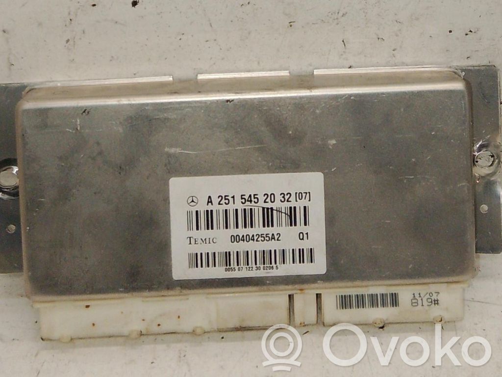 Mercedes-Benz ML W164 Module de commande suspension