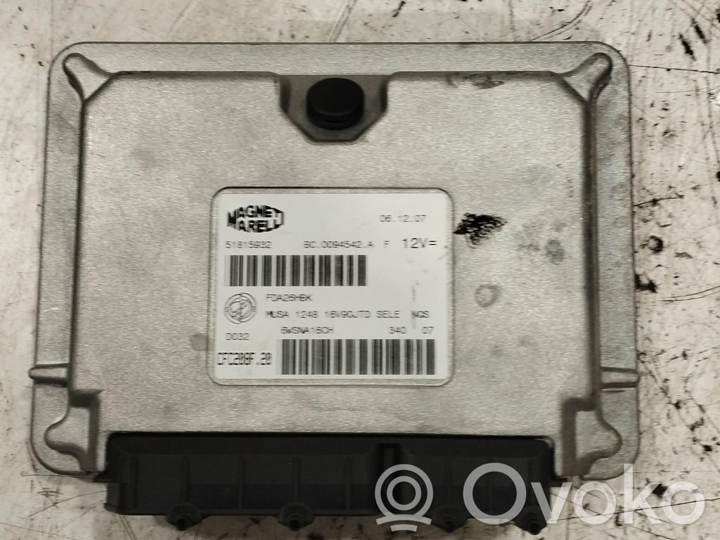 Lancia Musa Unidad de control/módulo de la caja de cambios
