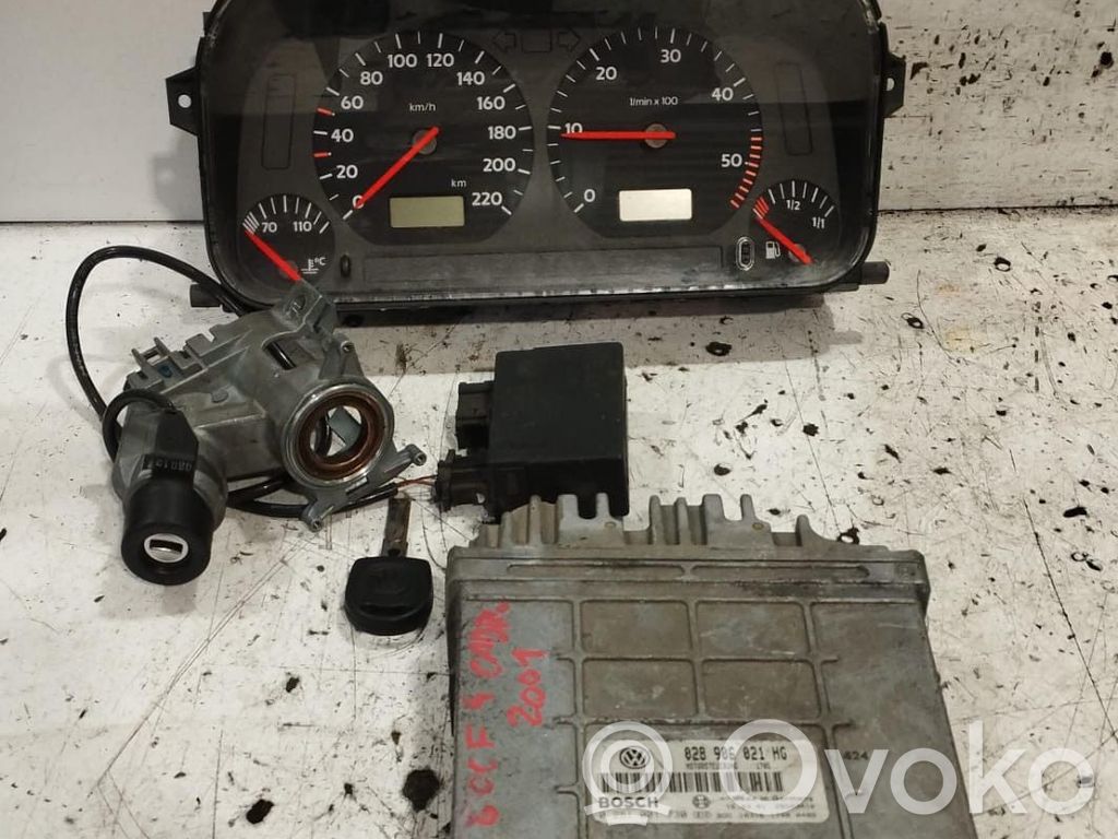 Volkswagen Golf IV Engine ECU kit and lock set 