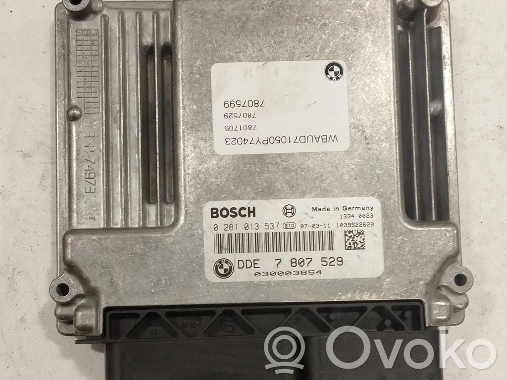 BMW 1 E81 E87 Kit centralina motore ECU e serratura