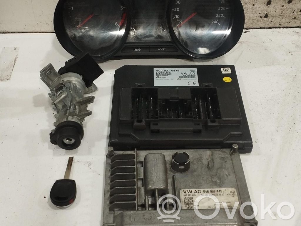 Volkswagen Polo V 6R Kit centralina motore ECU e serratura