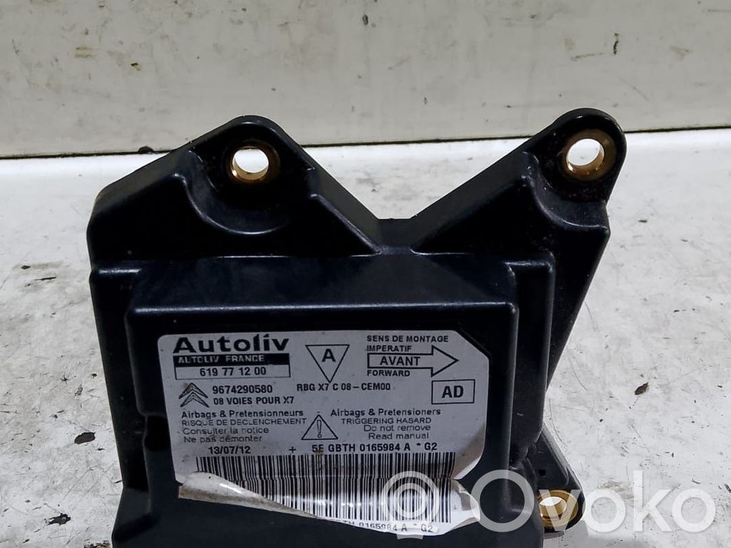 Centralina/modulo airbag   9674290580,9674290580