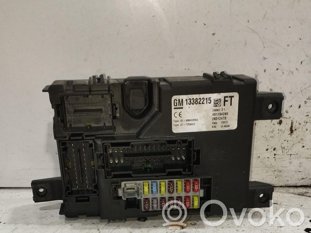 Opel Corsa D Modul de control caroserie central 