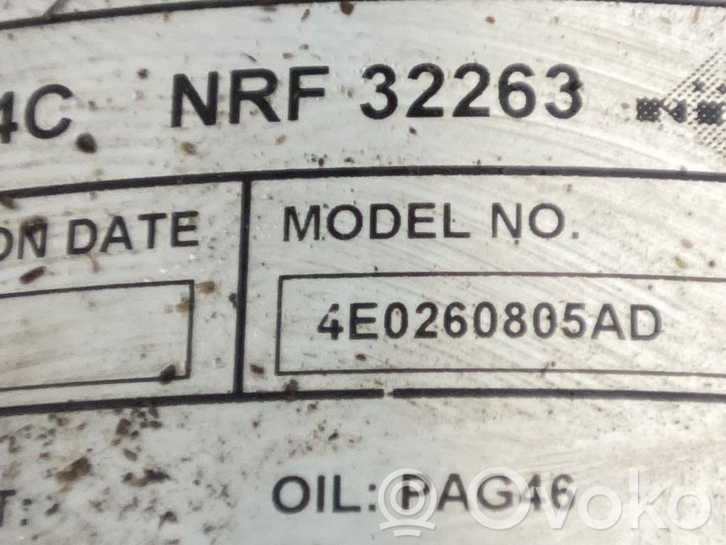 Compresor (pompă) aer condiționat (A/C)   4E0260805AD,4E0260805AD