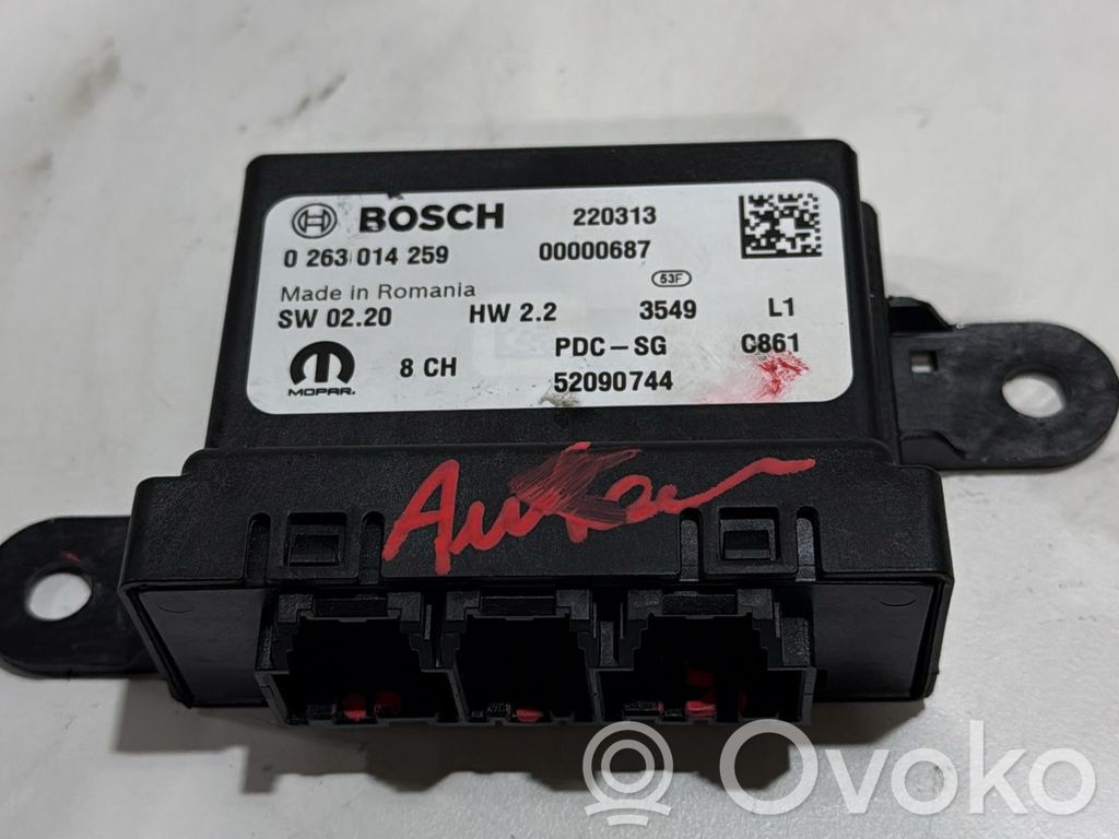 Fiat 500X Unité de commande, module PDC aide au stationnement 