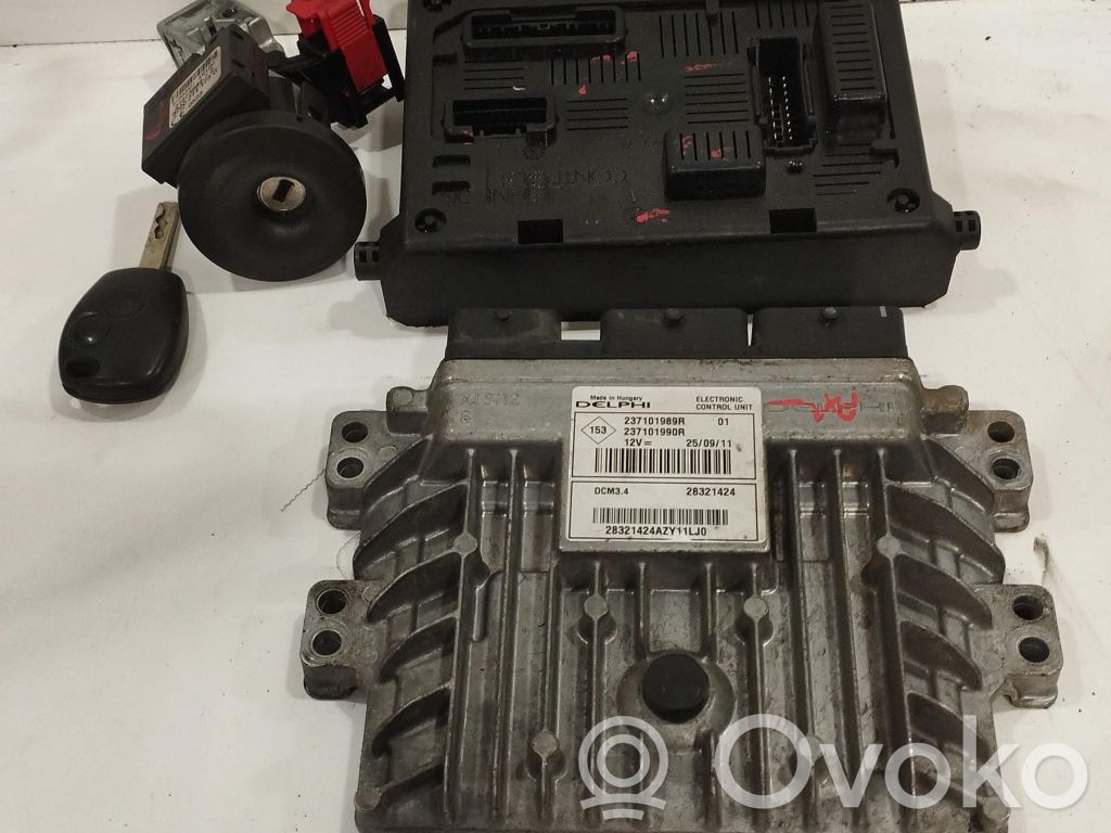 Renault Clio III Komplettsatz Motorsteuergerät Zündschloss 