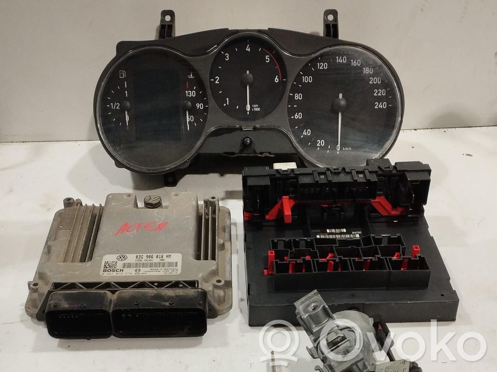 Seat Altea Kit centralina motore ECU e serratura 