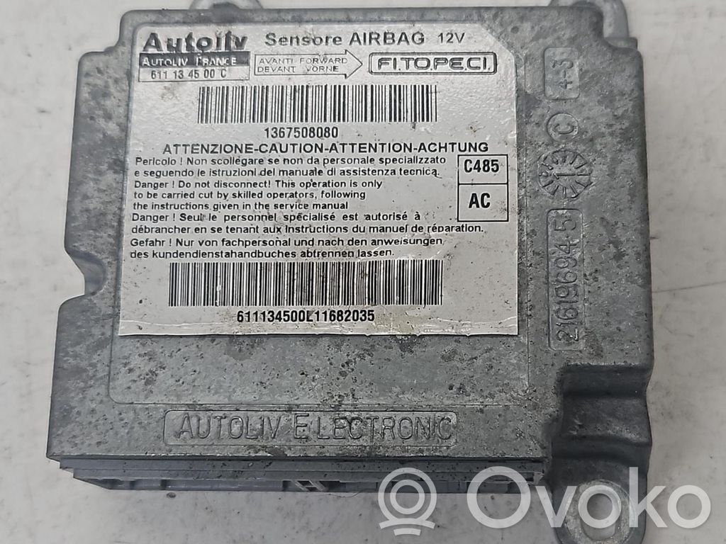 Fiat Qubo Airbag control unit/module 