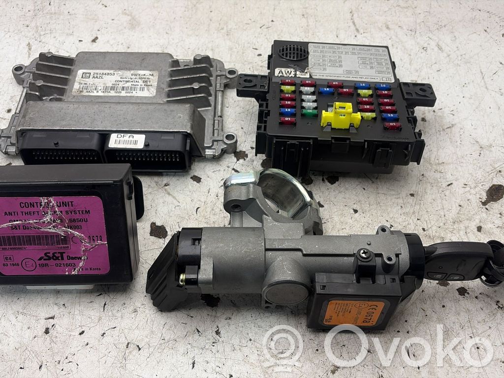 Chevrolet Spark Engine ECU kit and lock set 
