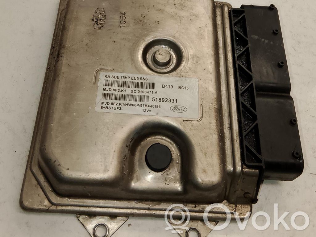 Ford Ka Engine control unit/module 