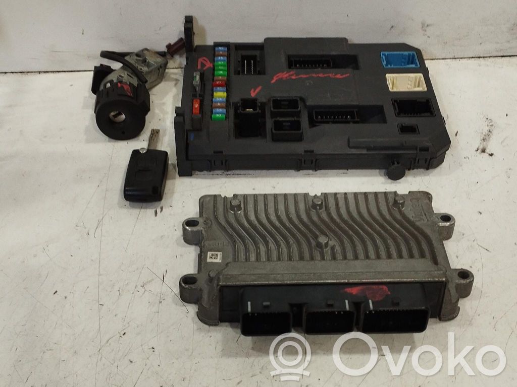 Citroen C3 Kit centralina motore ECU e serratura 
