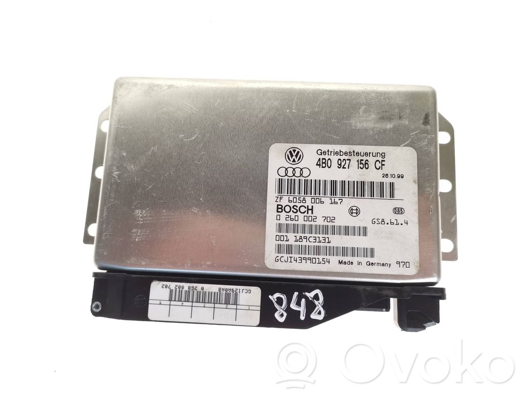 Audi A6 S6 C5 4B Gearbox control unit/module 