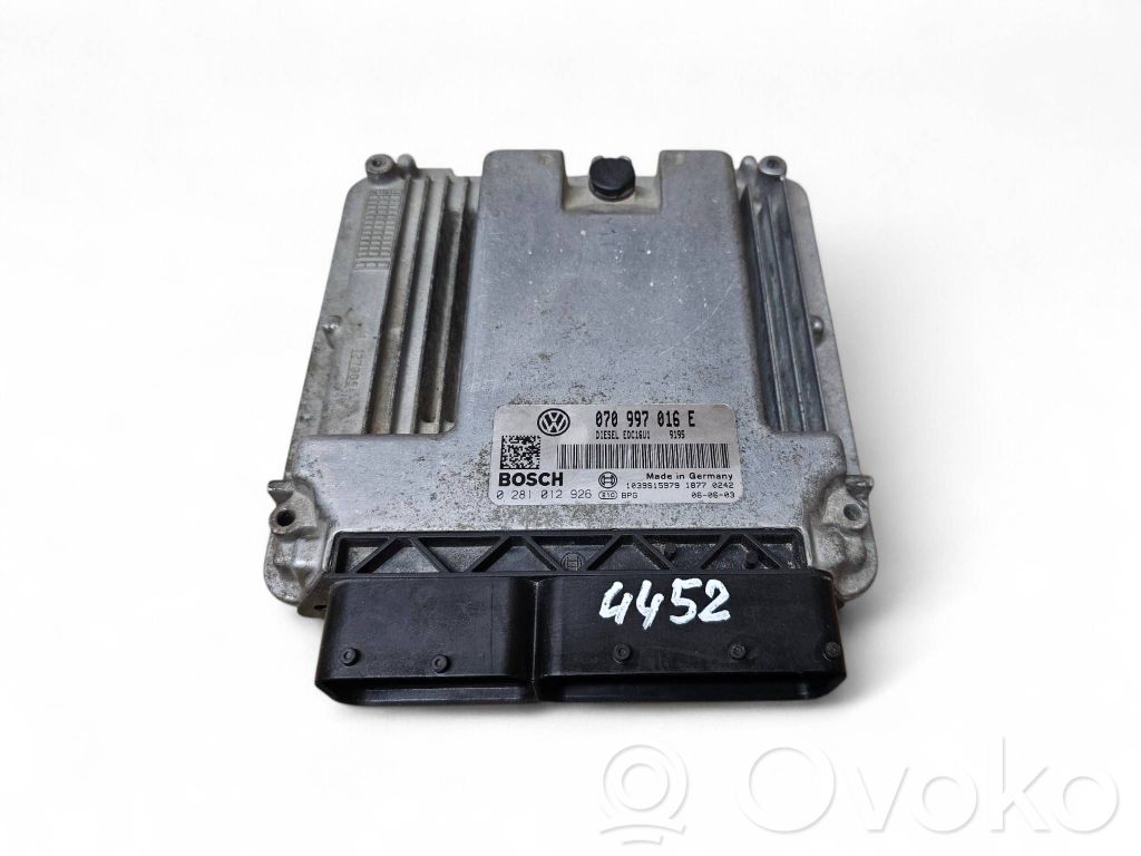 Volkswagen Touareg I Sterownik / Moduł ECU 