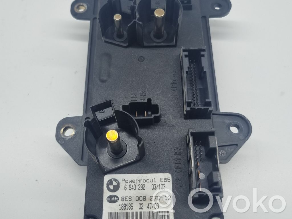 BMW 7 E65 E66 Galios (ECU) modulis 