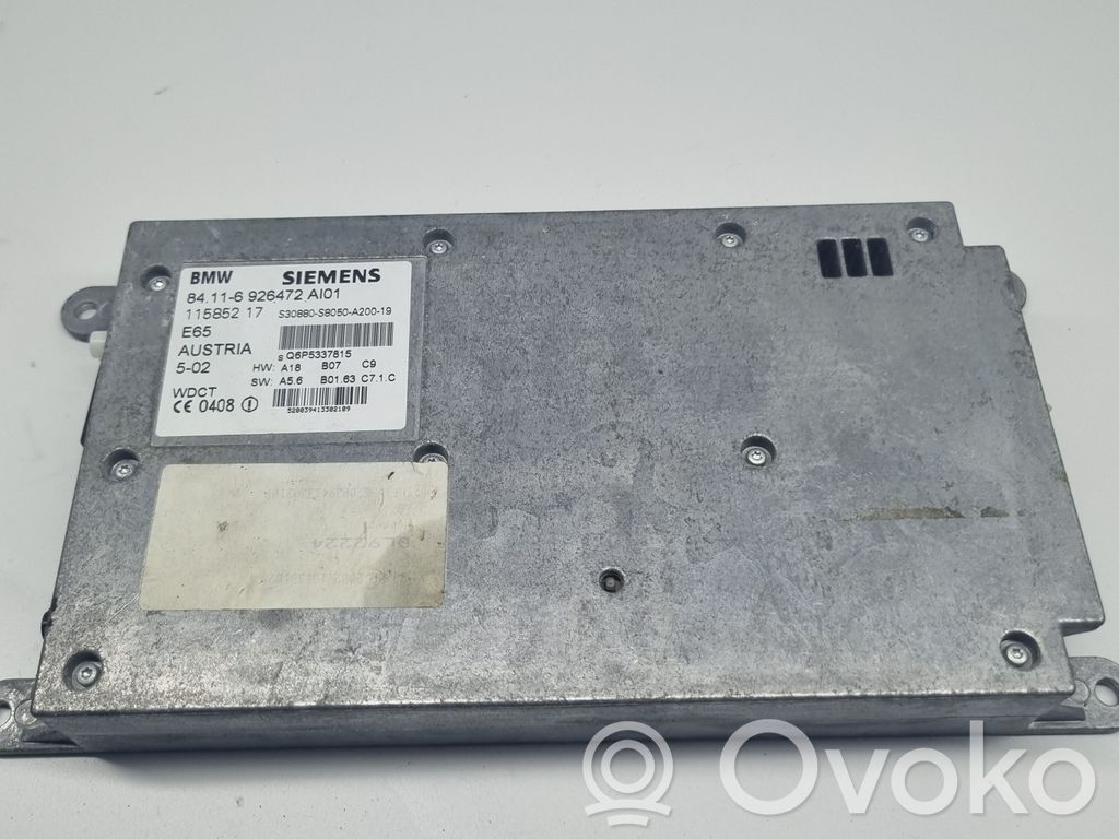 BMW 7 E65 E66 Phone control unit/module 