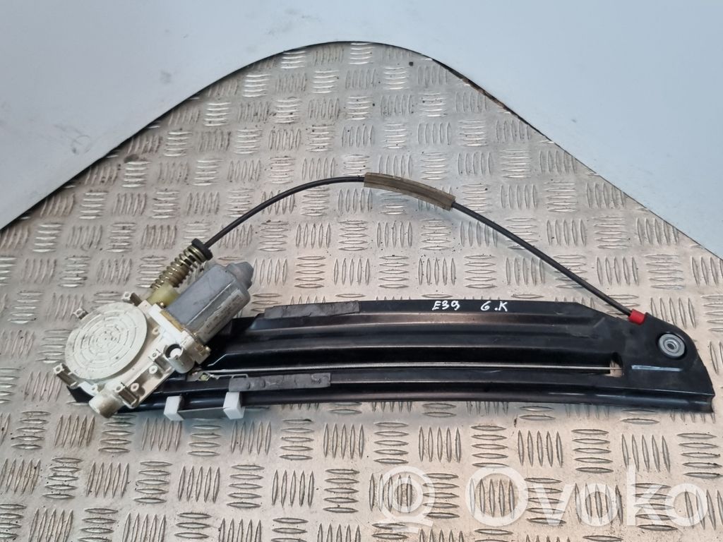 BMW 5 E39 Rear door window regulator with motor 