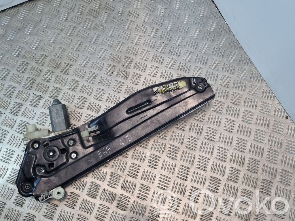 BMW 7 E65 E66 Rear door window regulator with motor 