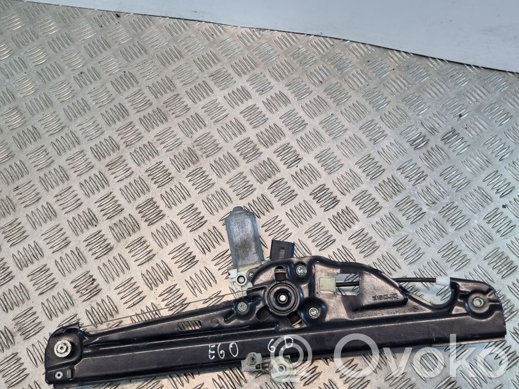 BMW 5 E60 E61 Regulador de puerta trasera con motor 