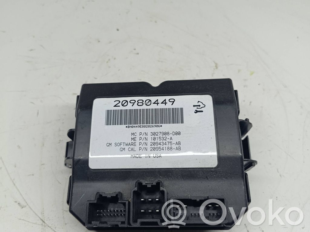 Opel Insignia A Autres unités de commande / modules 