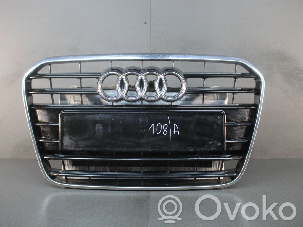 Audi A6 S6 C7 4G Front bumper upper radiator grill 