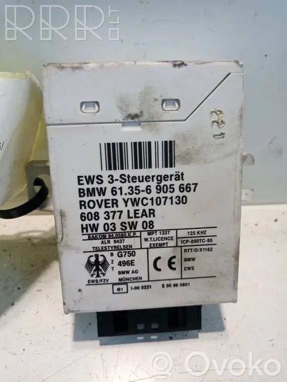 BMW X5 E53 Imobilaizerio valdymo blokas 