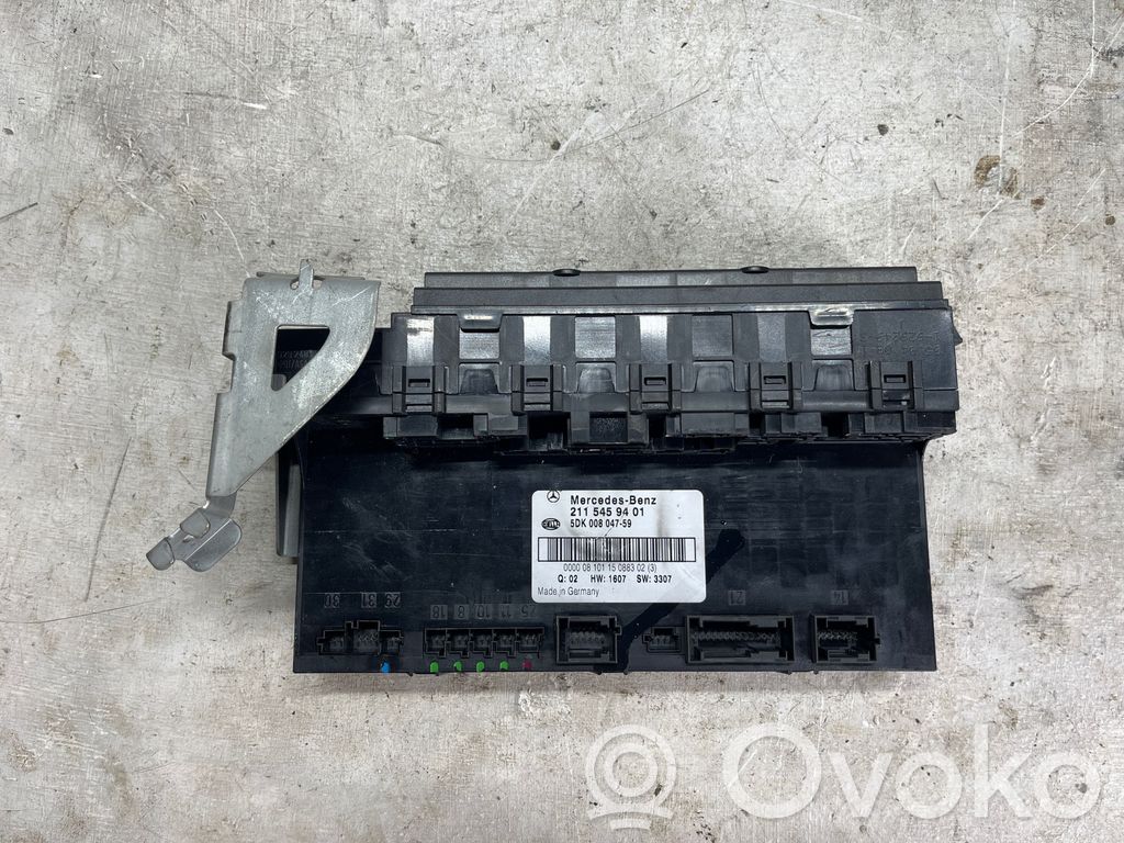 Mercedes-Benz E W211 Fuse box set 