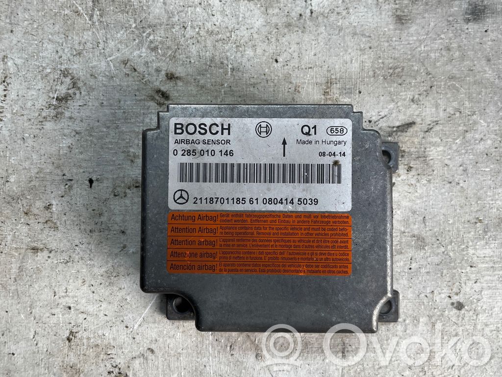 Mercedes-Benz E W211 Airbag control unit/module 