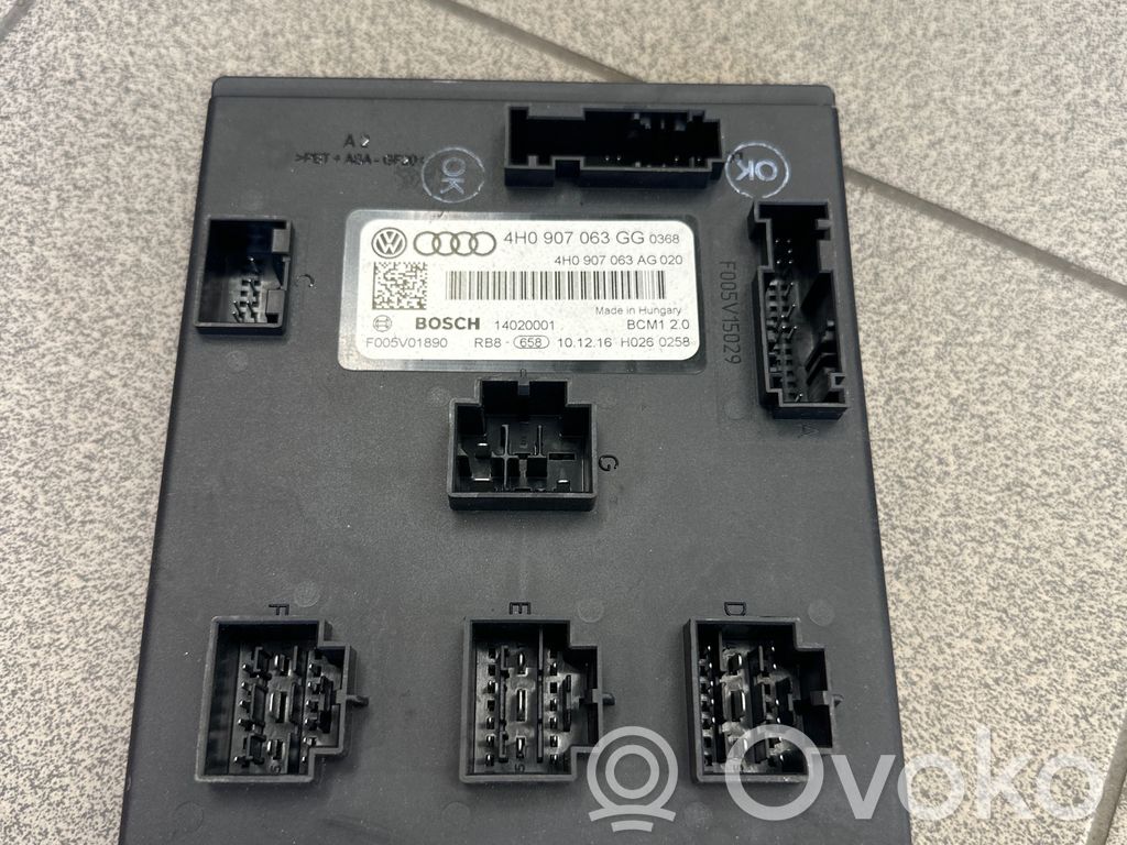 Audi A6 S6 C7 4G Sterownik / Moduł komfortu 