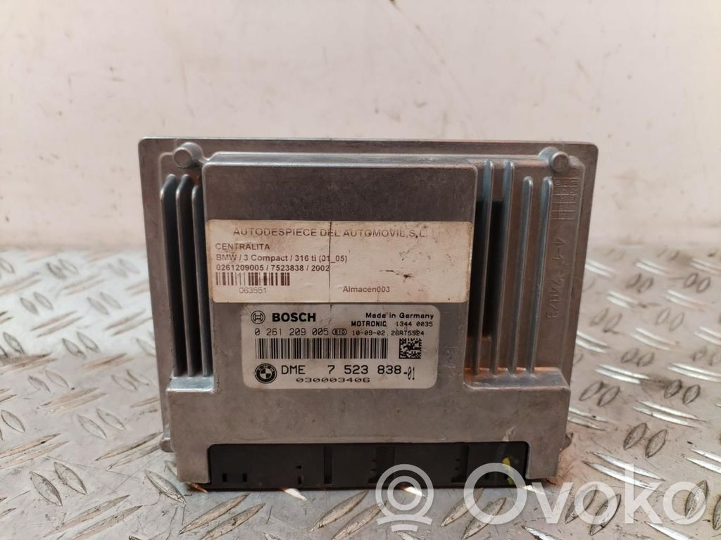 Unidad de control/módulo ECU del motor   0261209005