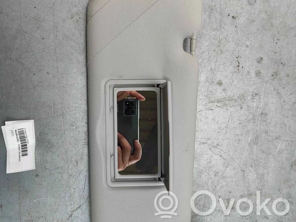 Renault Zoe Sun visor 