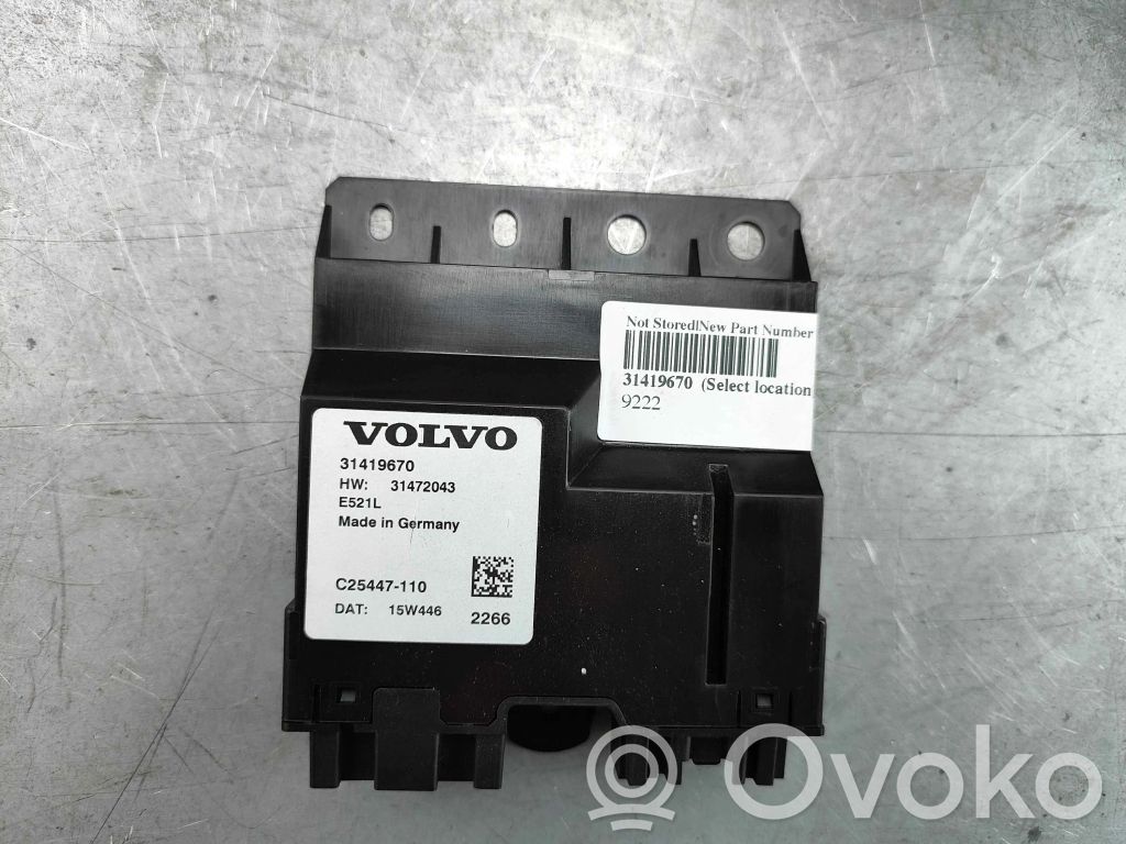 Volvo XC90 Unitate/modul comandă hayon/portbagaj 