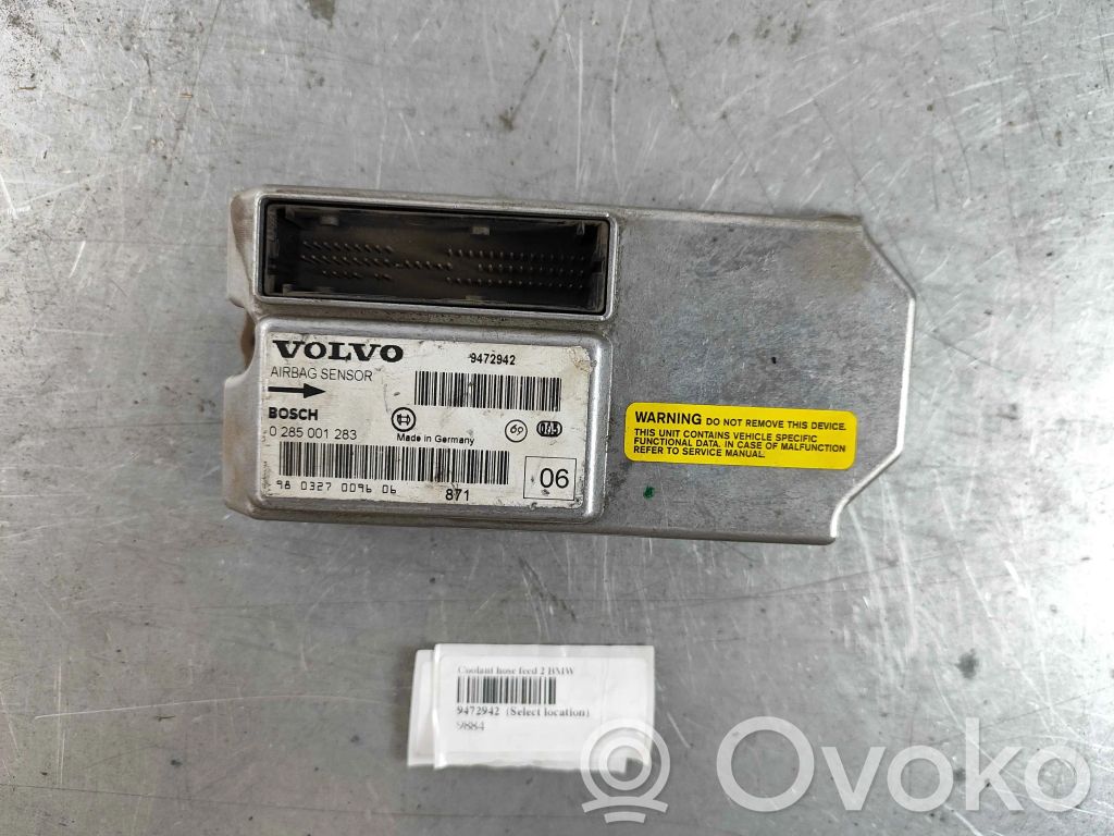 Volvo S80 Airbag control unit/module 