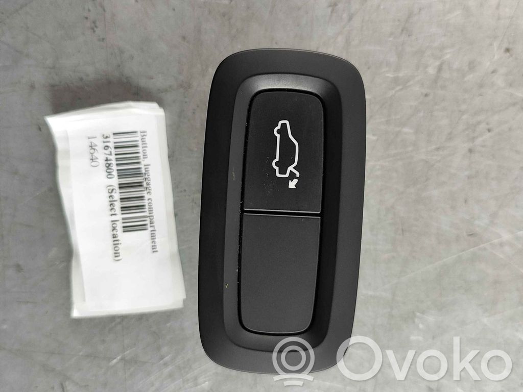 Volvo XC40 Tailgate opening switch 