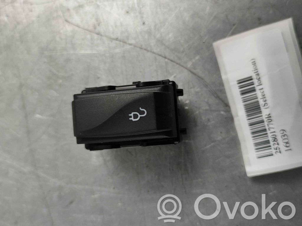 Renault Zoe Interruptor de apertura del depósito de combustible 