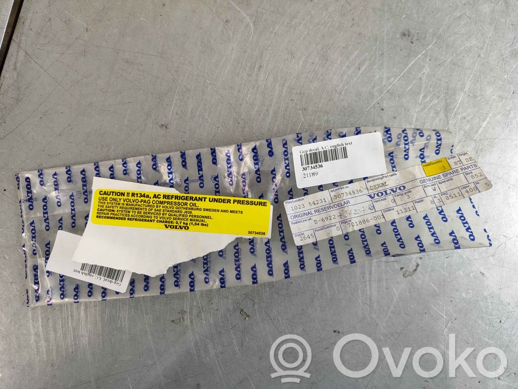 Volvo S60 Radiator support slam panel 